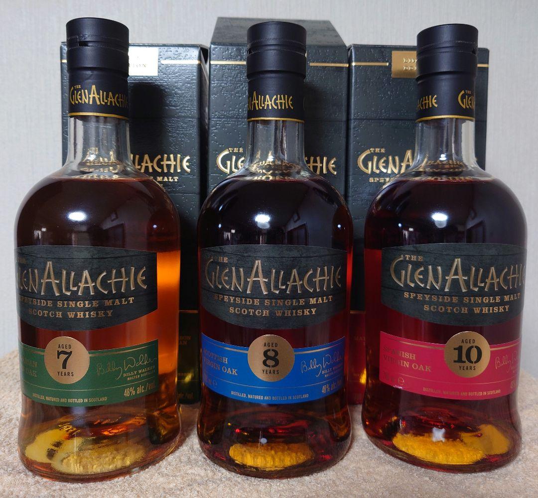 グレンアラヒー バージンオークシリーズ ３本セット