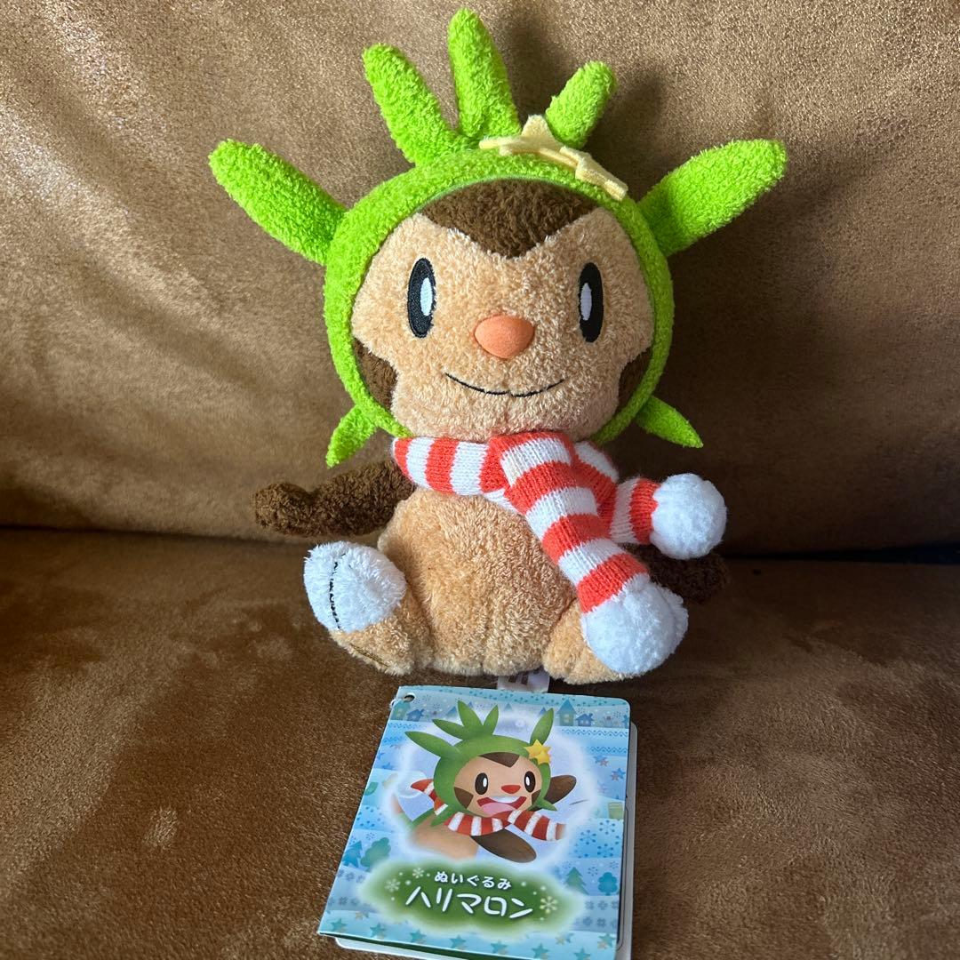 ハリマロン ぬいぐるみ ぽかぽかゆきあそび　ポケセン