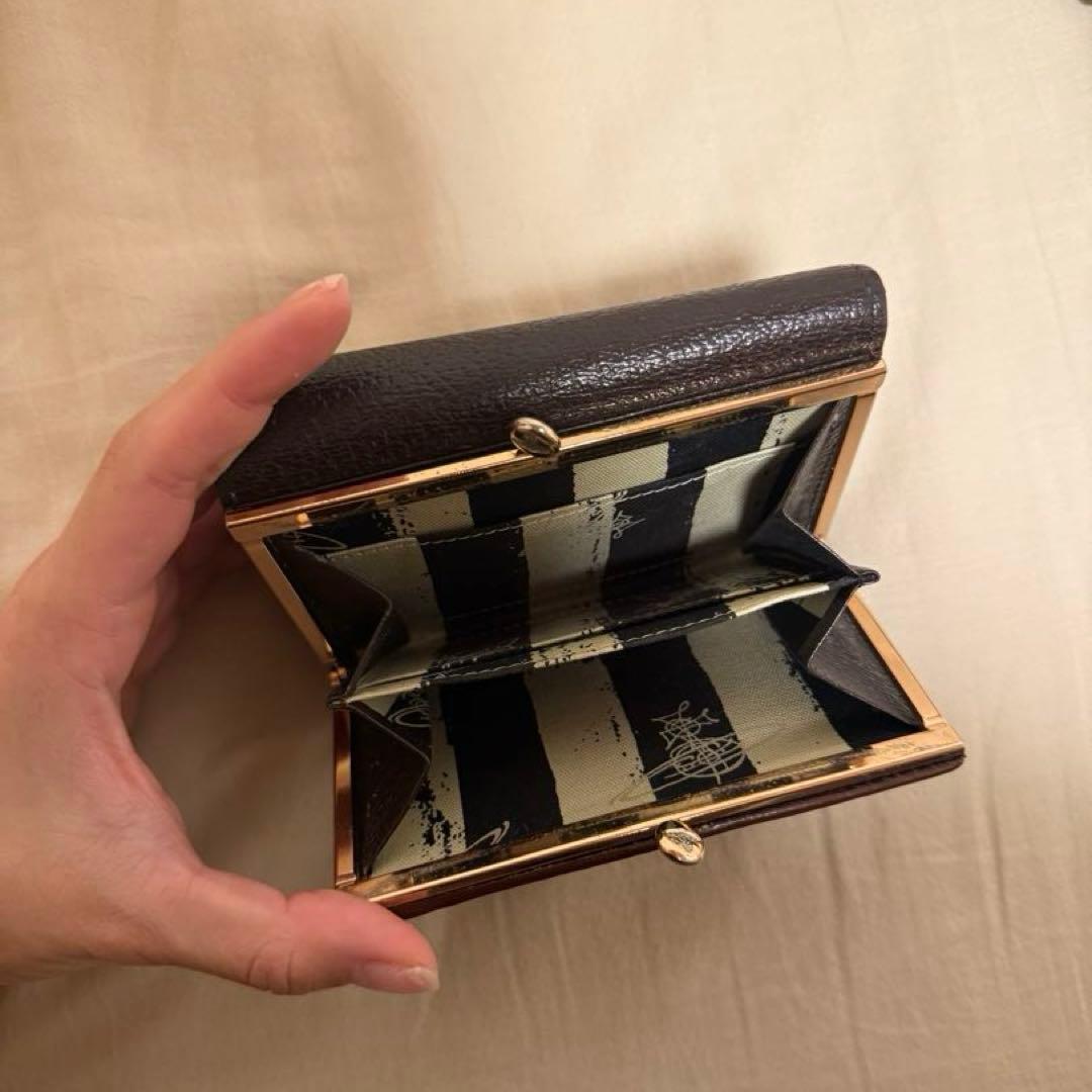 Vivienne Westwood がま口　三つ折り財布