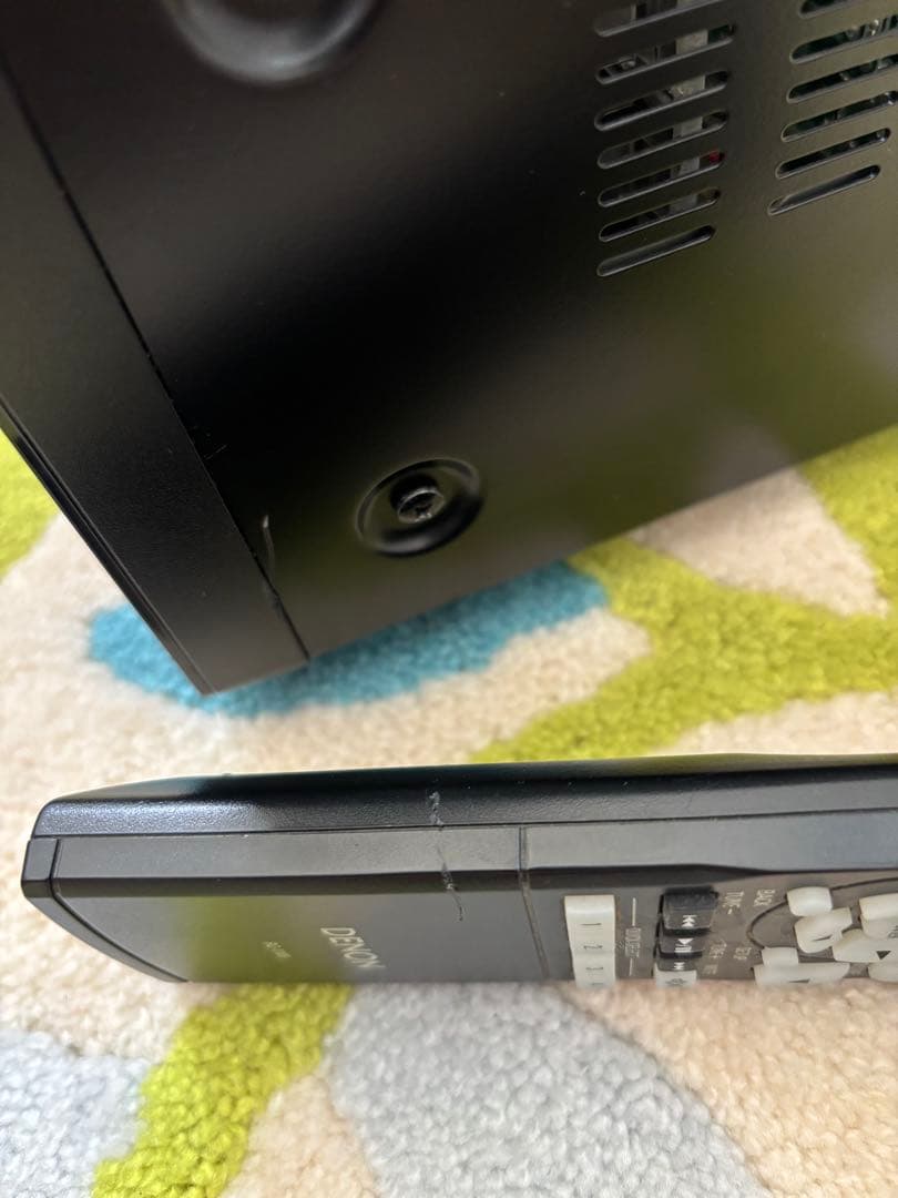 実動品デノン7.2chAVR-X1100W-K Bluetooth／ハイレゾ対応