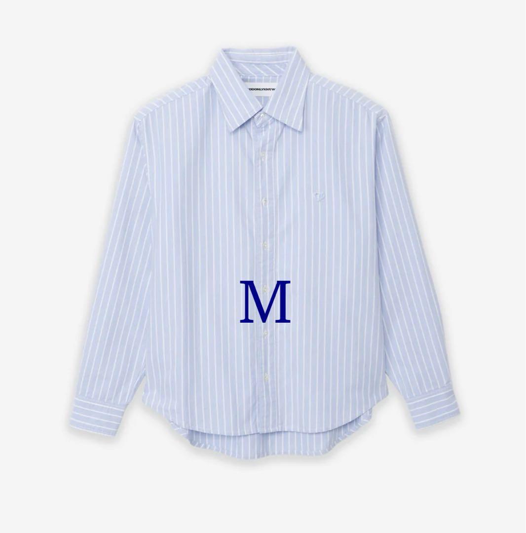 GOD ONLY KNOWS ストライプシャツ(ブルー)岩田剛典