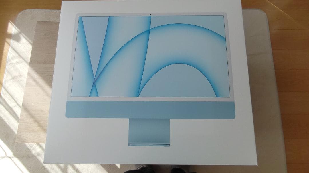 【美品】Apple iMac M1チップ メモリ16G SSD256GB ブルー