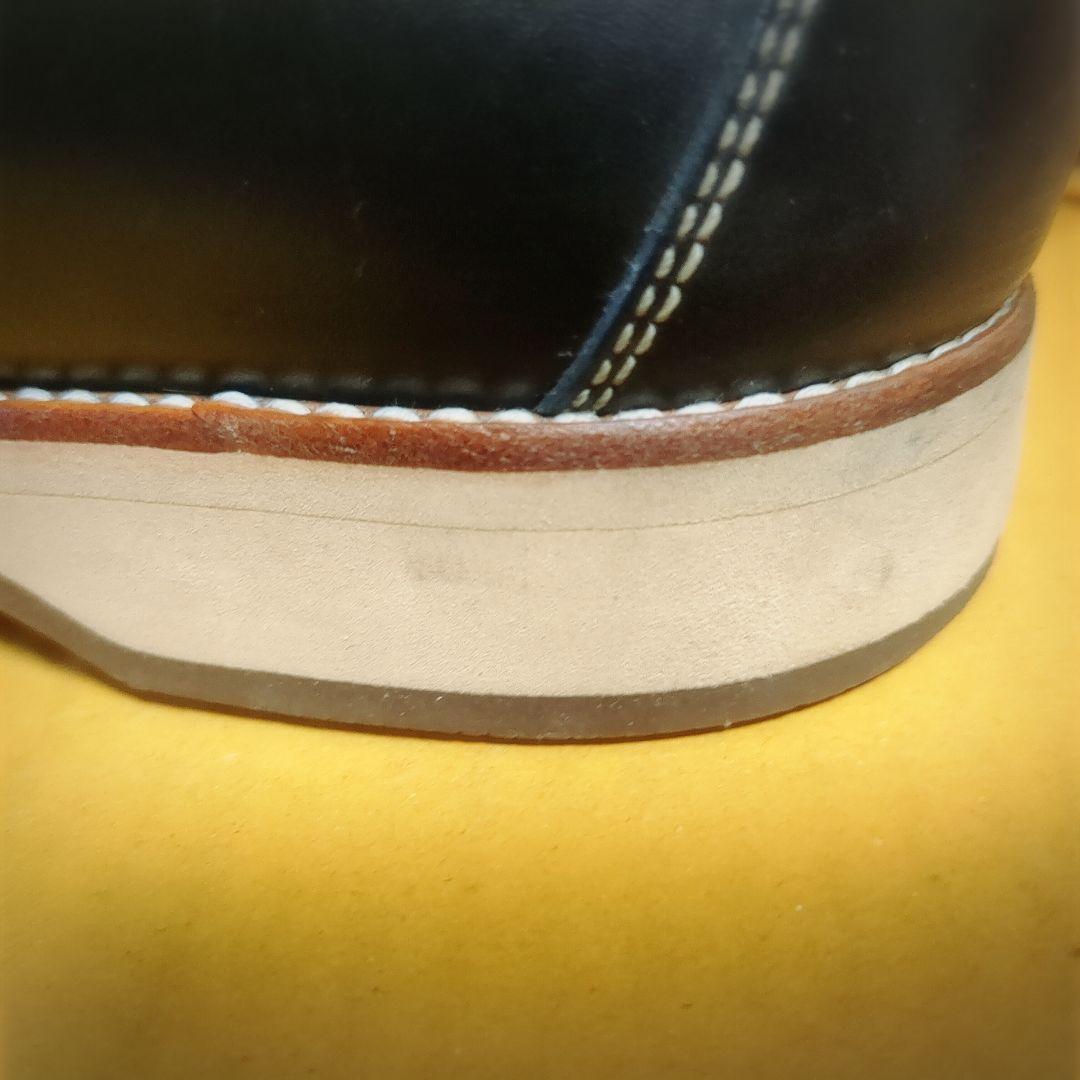 美品 BURBERRY LONDONバーバリー ロンドン レザーデッキシューズ