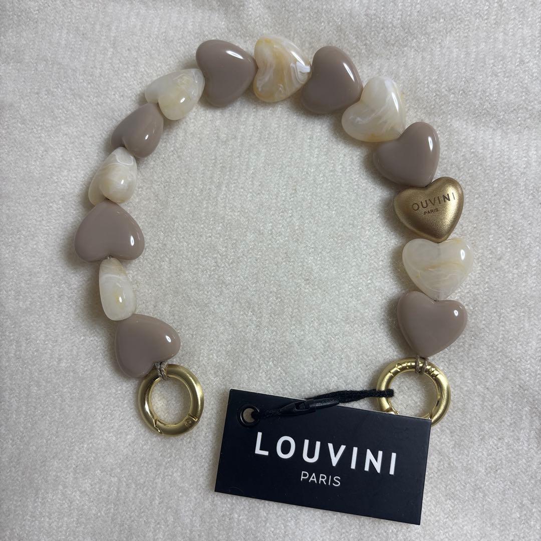 LOUVINI PARIS 日本限定　ハート型ストラップ