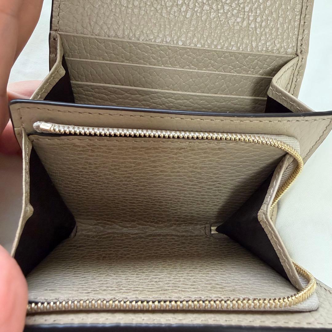 【美品】GUCCI 二つ折り財布