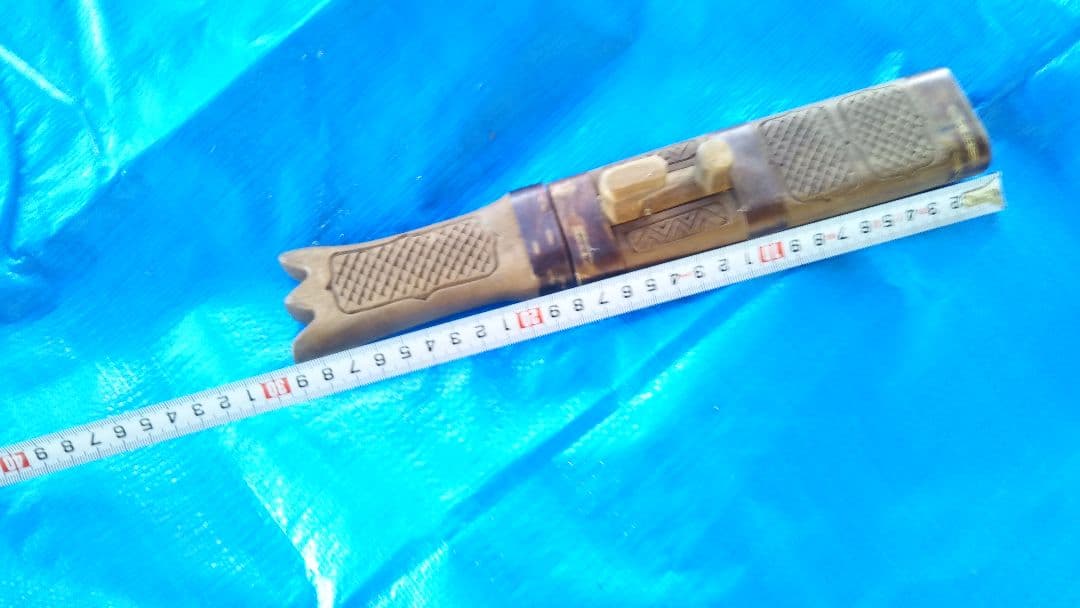 イリマキリ　アイヌ伝統民具　　 　　皮はぎ小刀　タシロ