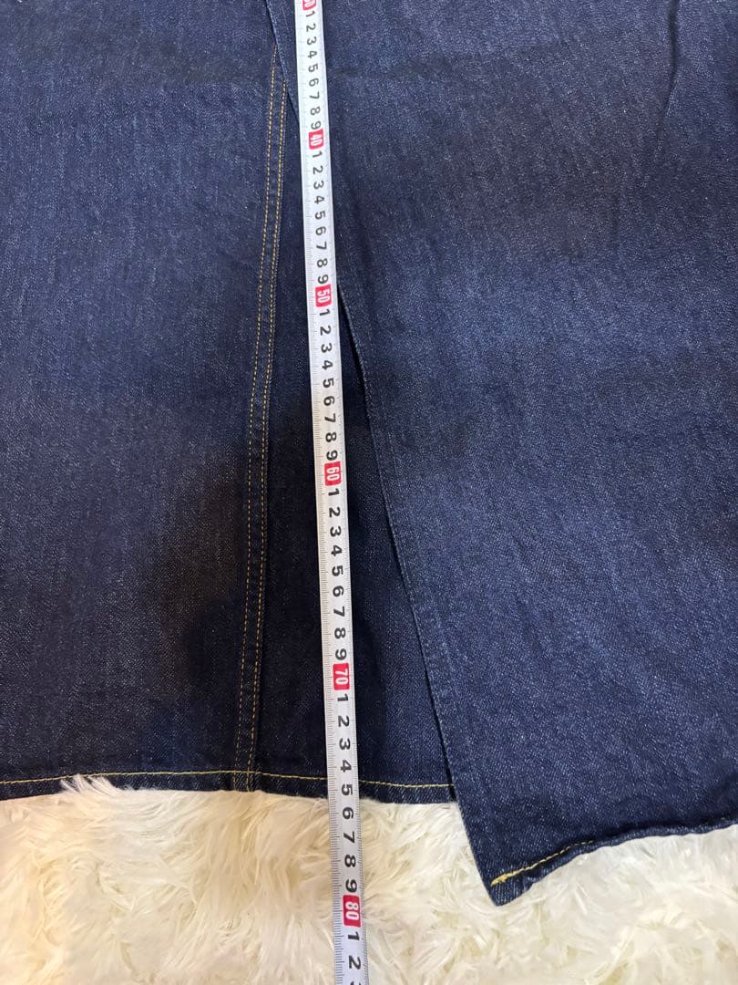 桃太郎ジーンズ　デニム　スカート　Lサイズ　児島ジーンズ SK0103