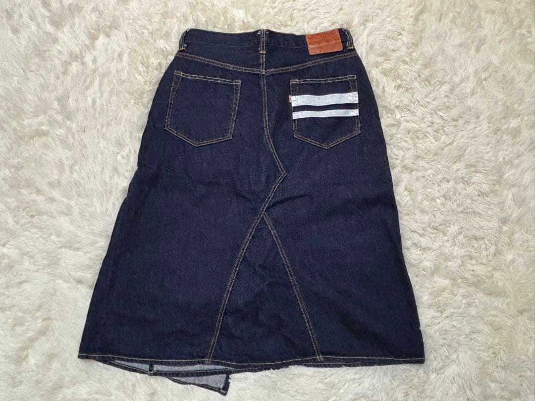 桃太郎ジーンズ　デニム　スカート　Lサイズ　児島ジーンズ SK0103