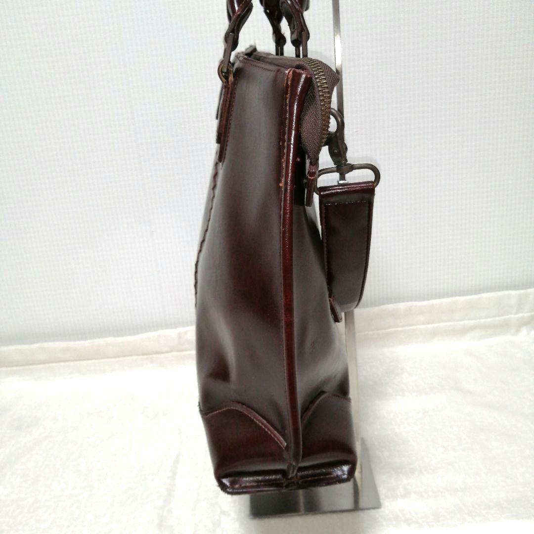 youta ヨータ 2way ビジネスバッグ レザー ボルドー