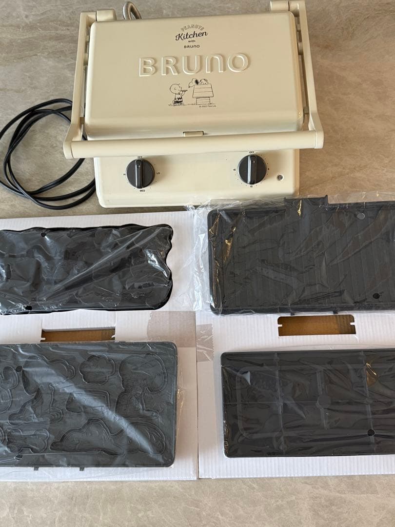 【お値下げ】PEANUTSグリルサンドメーカーダブルBOE092