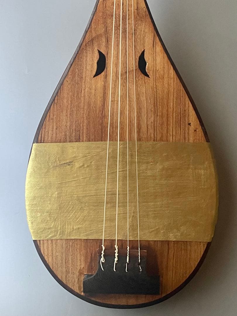 琵琶　盲僧琵琶ふう　撥付