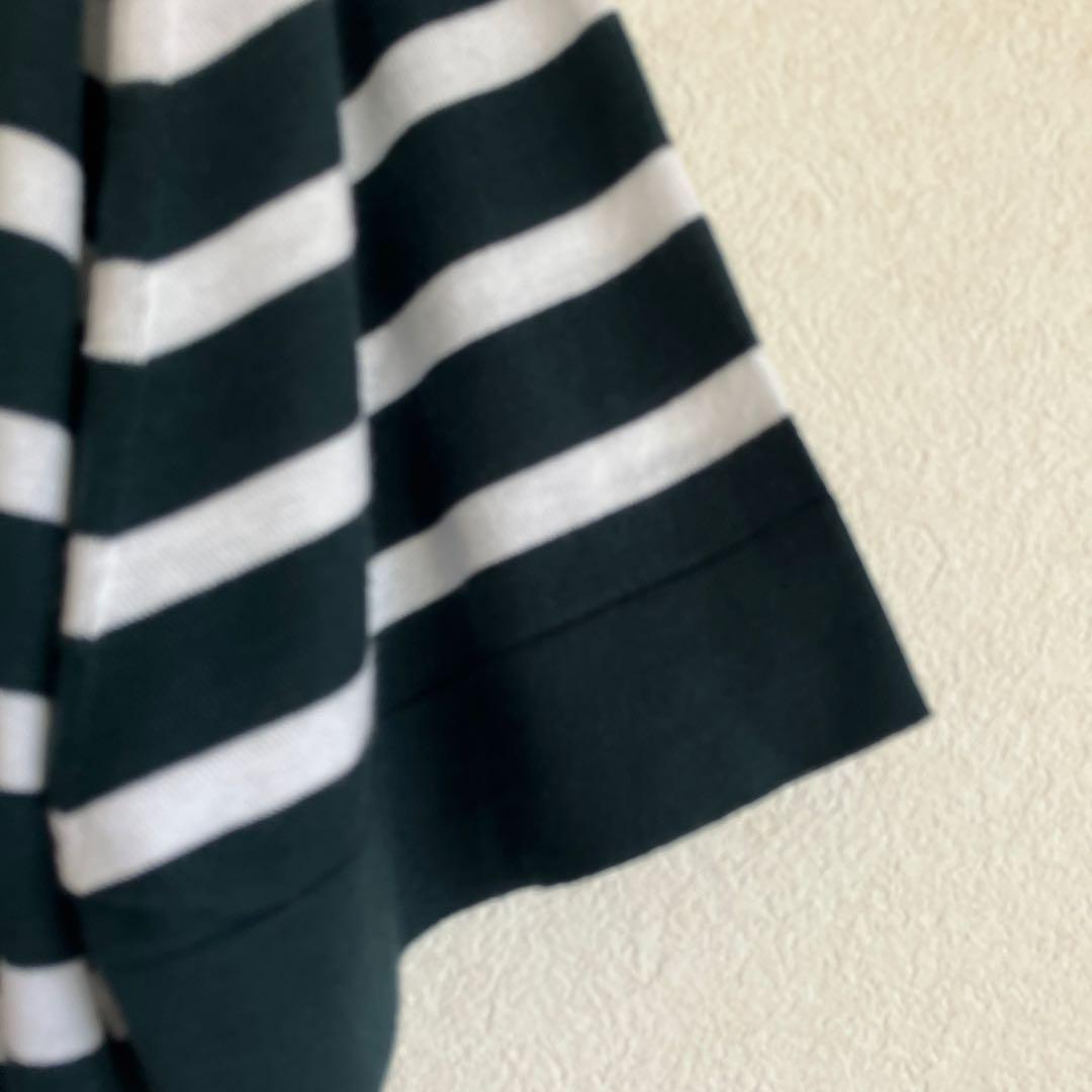 新品　john smedley SOLAオーバーサイズボーダー ニットポロ