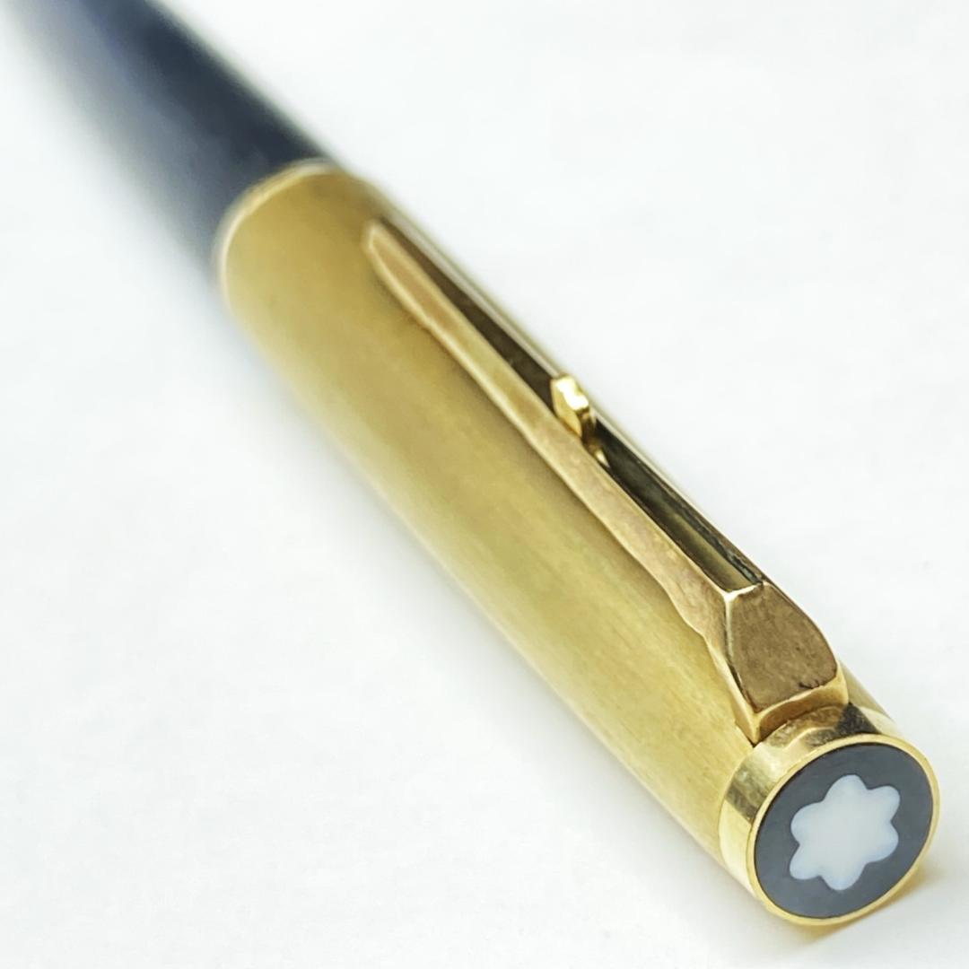 MONTBLANC 284 ハンマートリガー式 ボールペン ゴールドヘアーライン