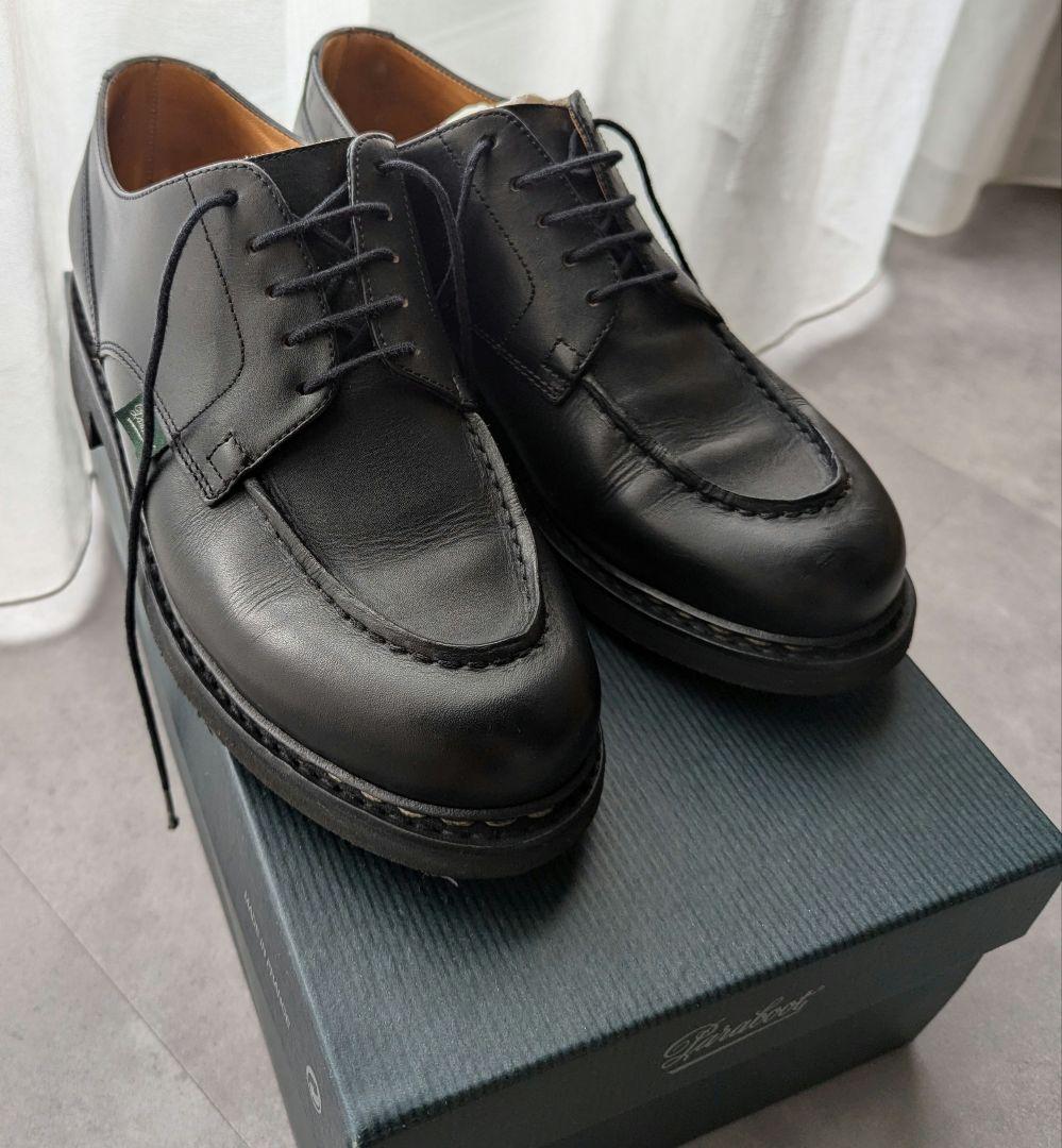 美品　パラブーツ　シャンボード　Paraboot　ブラック6.5