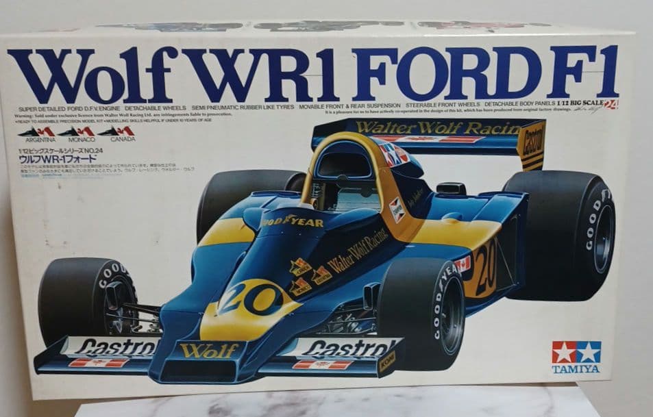 タミヤ　1/12 プラモデル　ウルフWR-1 フォードF1 FORD