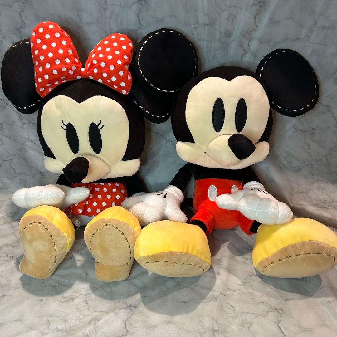 ディズニーリゾート　ミッキー　ミニー　ぬいぐるみ　約70cm　特大サイズ