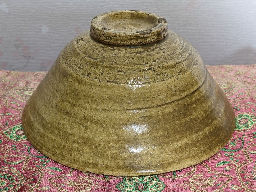 ⭐黄瀬戸 抹茶盌 年代物 茶道具 瀬戸焼 コレクション 骨董品 アンティーク