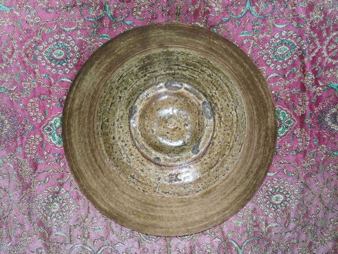 ⭐黄瀬戸 抹茶盌 年代物 茶道具 瀬戸焼 コレクション 骨董品 アンティーク