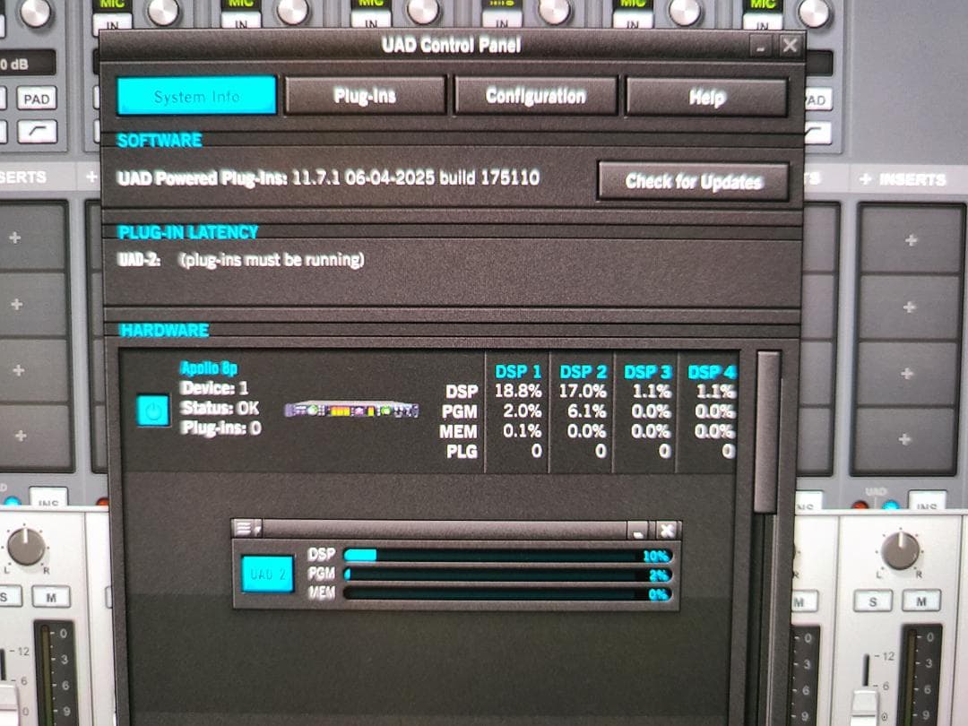 K*2様 Universal Audio Apollo 8p+Thunderbo