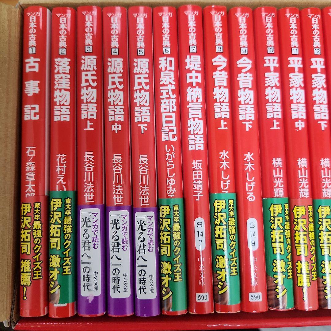 お子様の冬休みに【マンガ　日本の古典　全32巻セット　中公文庫】東大クイズ王推薦