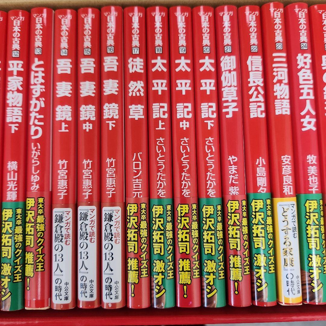 お子様の冬休みに【マンガ　日本の古典　全32巻セット　中公文庫】東大クイズ王推薦