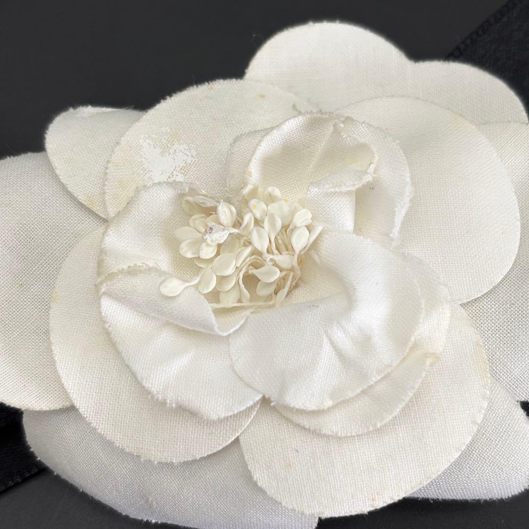 CHANEL カメリア ブローチ コサージュ コメ有り