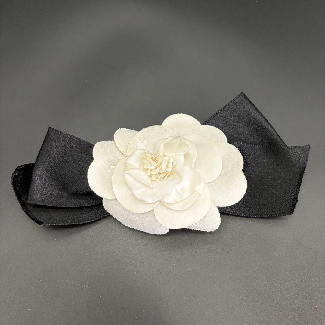 CHANEL カメリア ブローチ コサージュ コメ有り