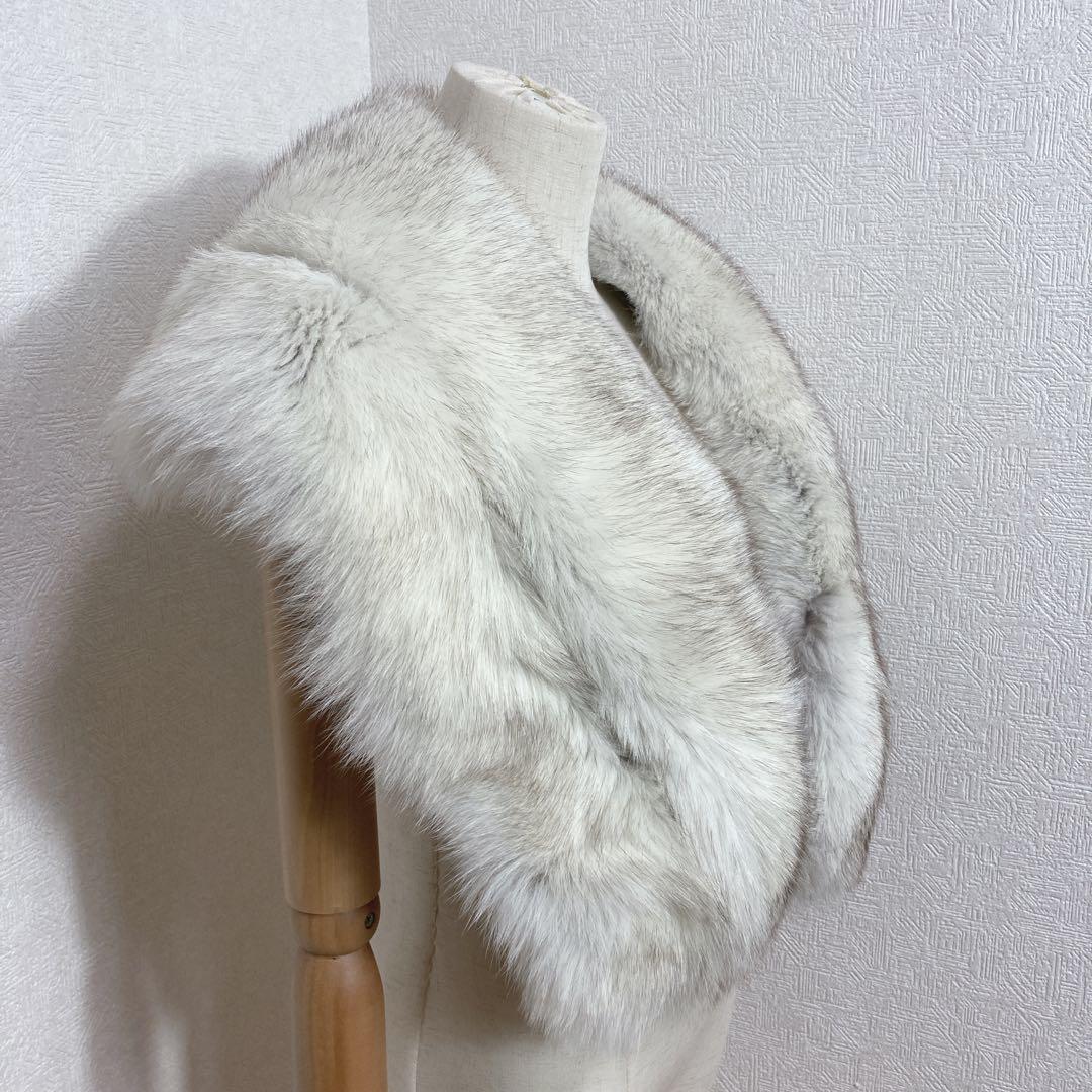 新品未使用　サガフォックス　金サガ　ロイヤル　ショール　マフラー　成人式　振袖