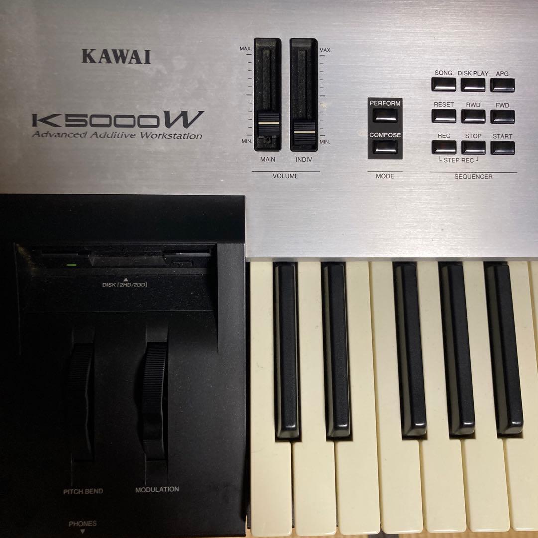 KAWAI K5000W シンセサイザー　音出し動作確認済み
