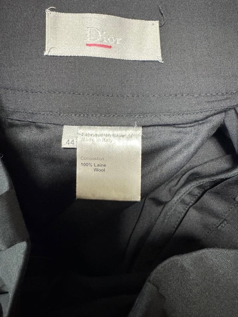 07AW ディオールオム ウール サルエルパンツ エディスリマン アーカイブ
