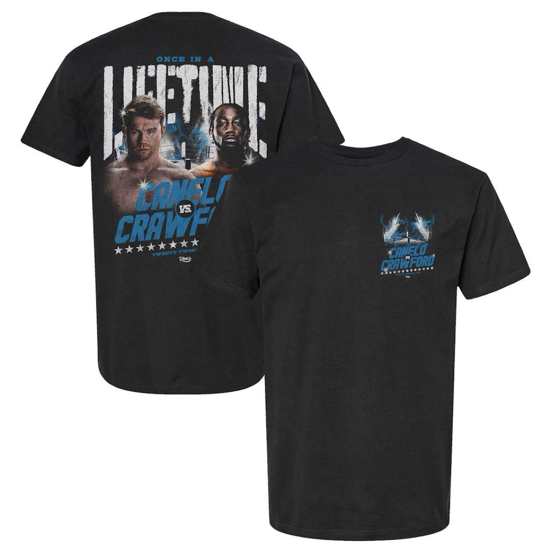 おまけ付 公式 カネロ クロフォード 現地ラスベガス購入 マッチTシャツ