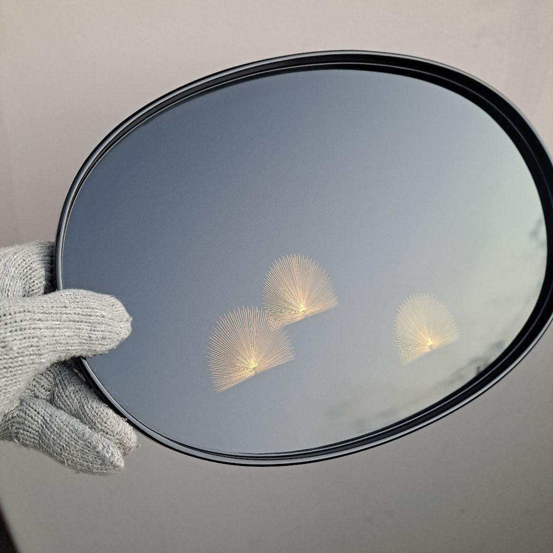 【輪島塗　尺2サイズ　銘々盆×5客】布着本堅地　大雅堂　長期保管品