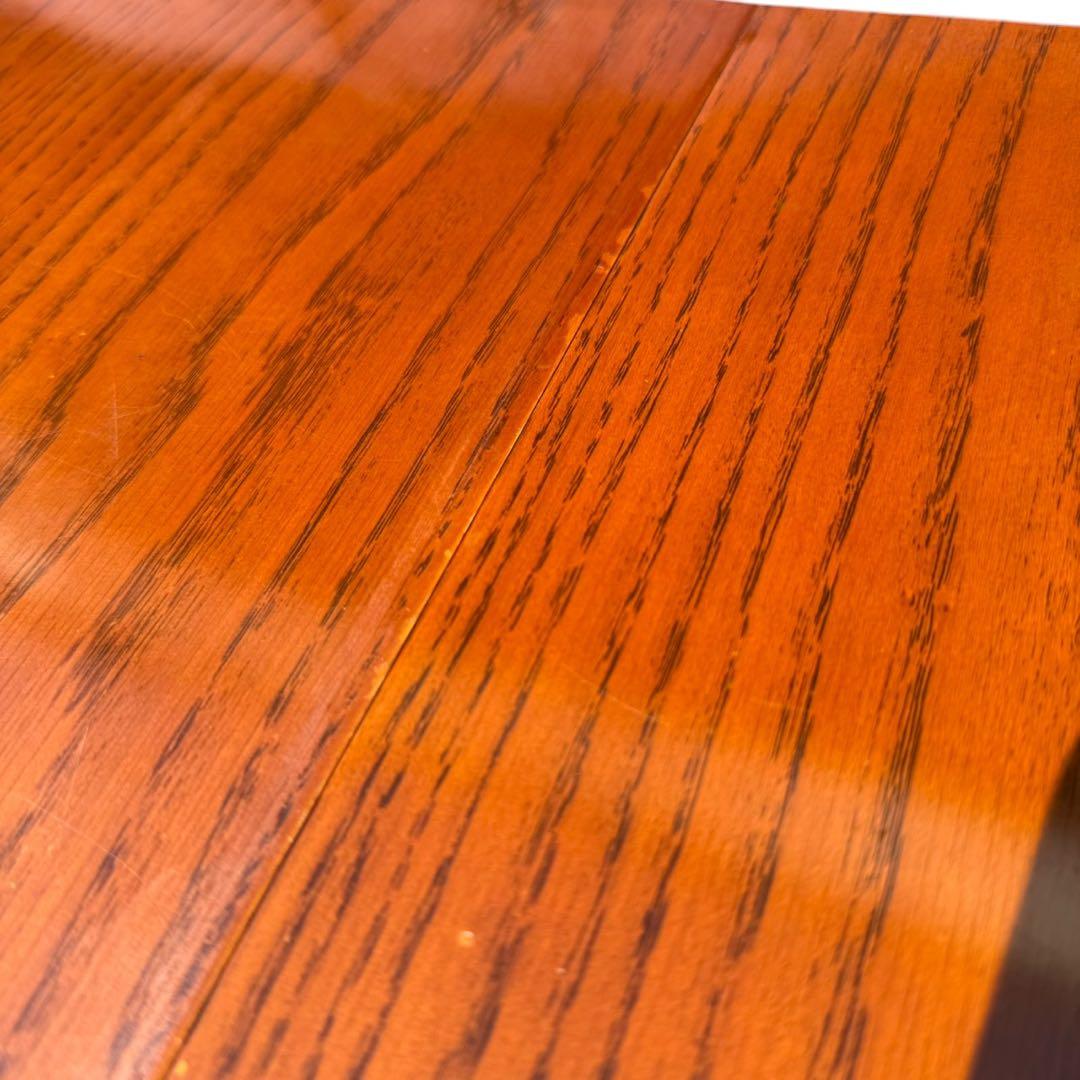 HR657 【木目が美しい】三越ブルージュ　現カントリーハウス　拡張テーブル