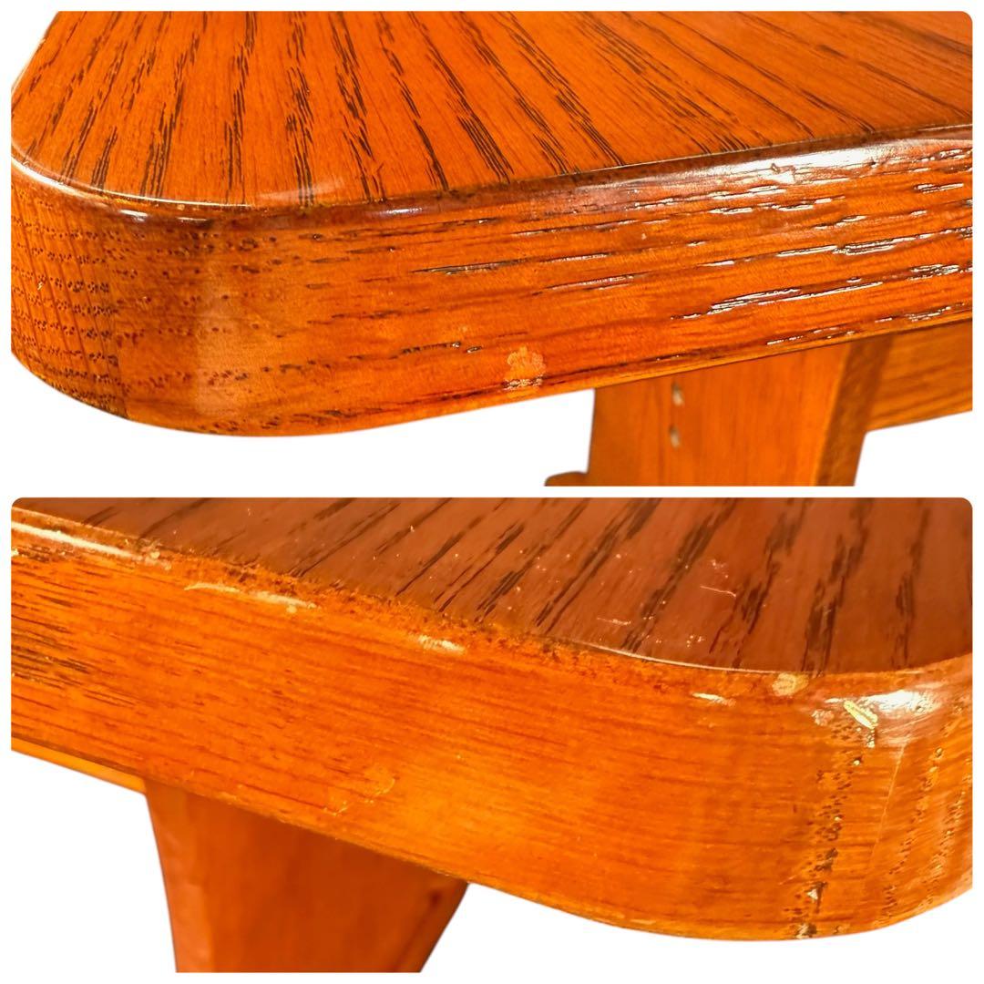 HR657 【木目が美しい】三越ブルージュ　現カントリーハウス　拡張テーブル