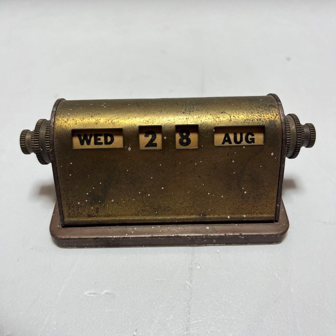 希少品　USヴィンテージ パークシャーマン　卓上カレンダー