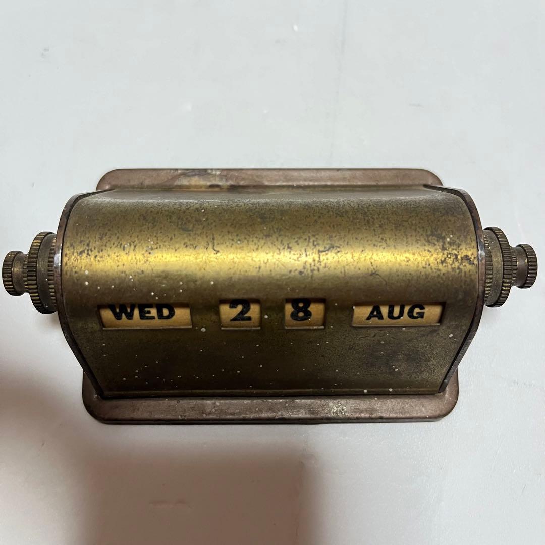 希少品　USヴィンテージ パークシャーマン　卓上カレンダー