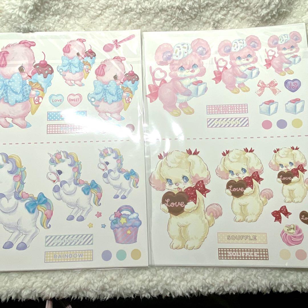 ayyjewelアイジュエルコラージュシート2種5枚入り新品未開封10セット