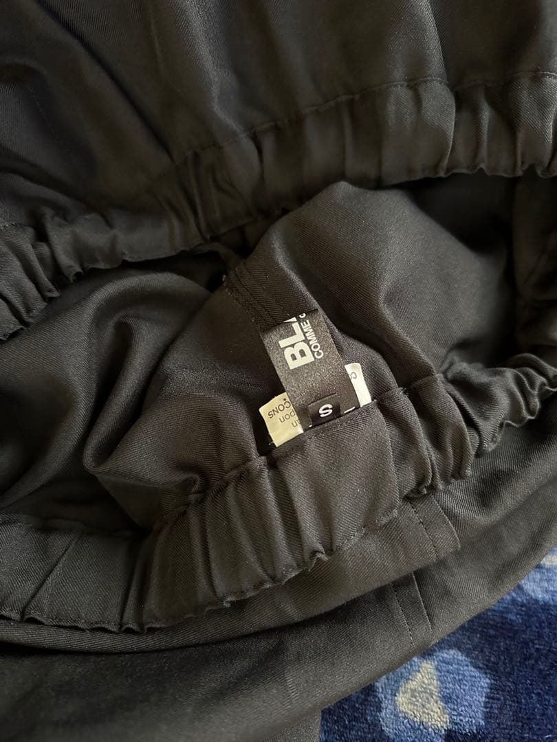 ブラックコムデギャルソン サルエルパンツ sサイズ