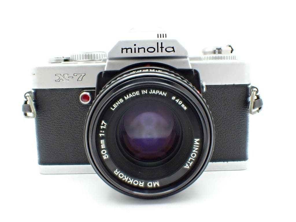 【分解清掃済美品】MINOLTA X-7＆MD ROKKOR 50mm f1.7
