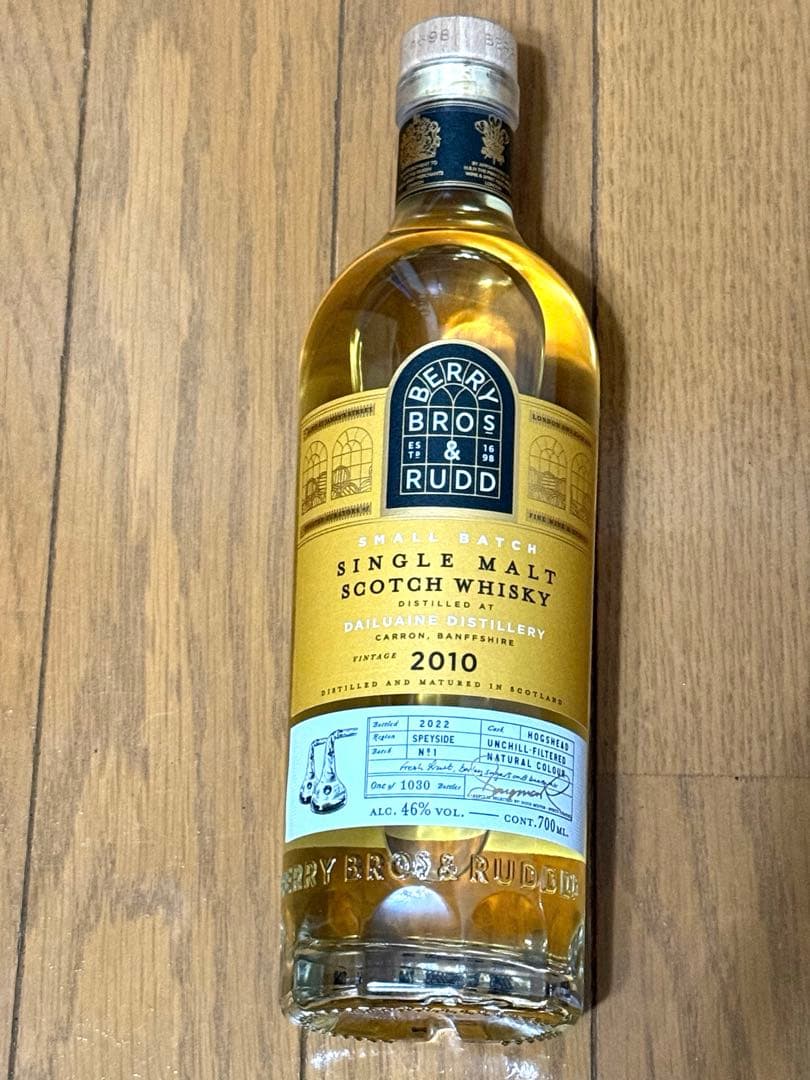 ベリーブラザーズ＆ラッド スモールバッチ 2010