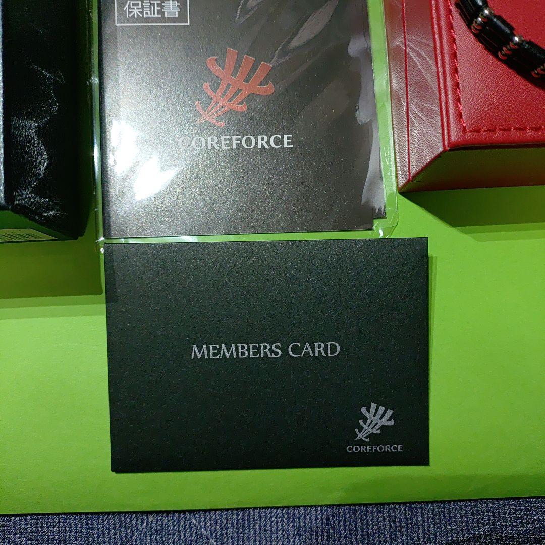 COREFORCE ネックレス ブラック レッド