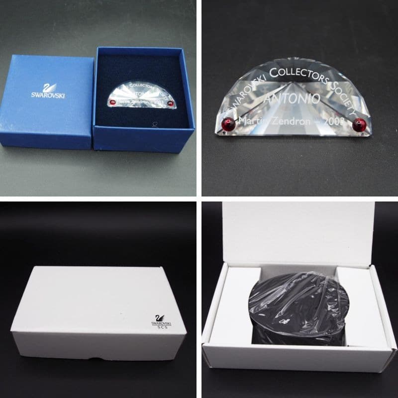 スワロフスキー マジックオブダンス アントニオ 2003年 プラーク・飾り台付き