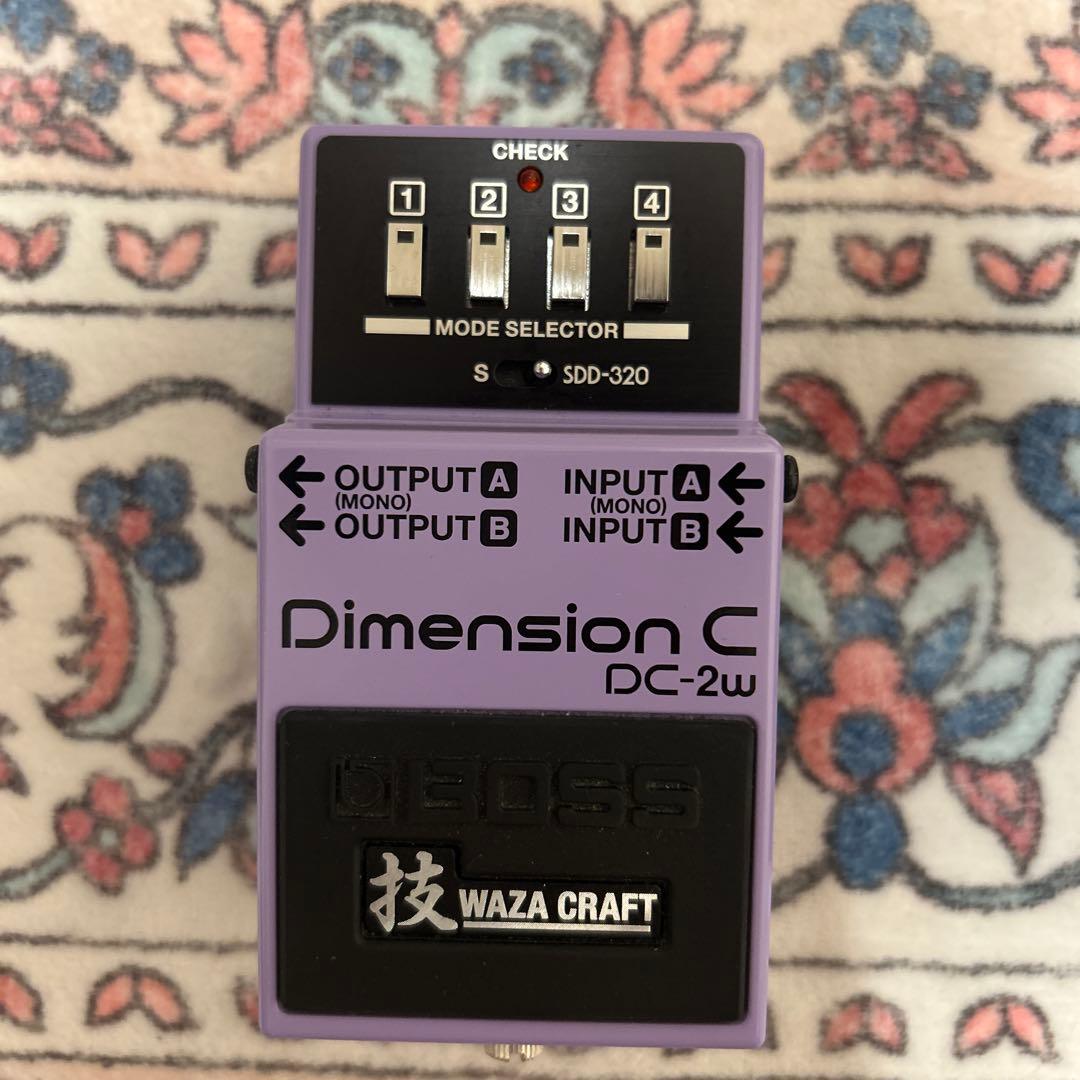 BOSS DC-2W dimension c ディメンションc