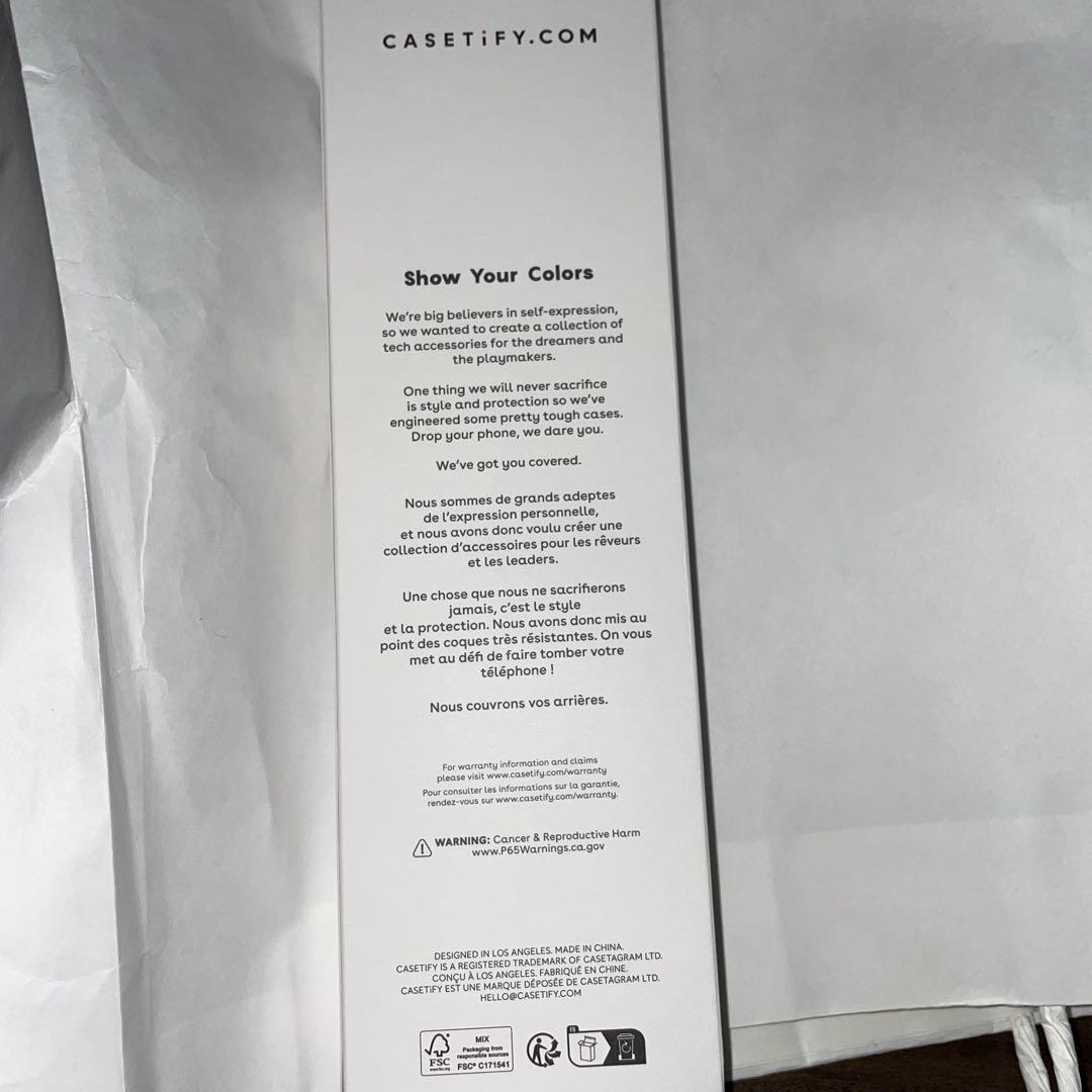 Y*様 ストレンジャーシングス コラボ CASETIFY ストラップ 新品未開封