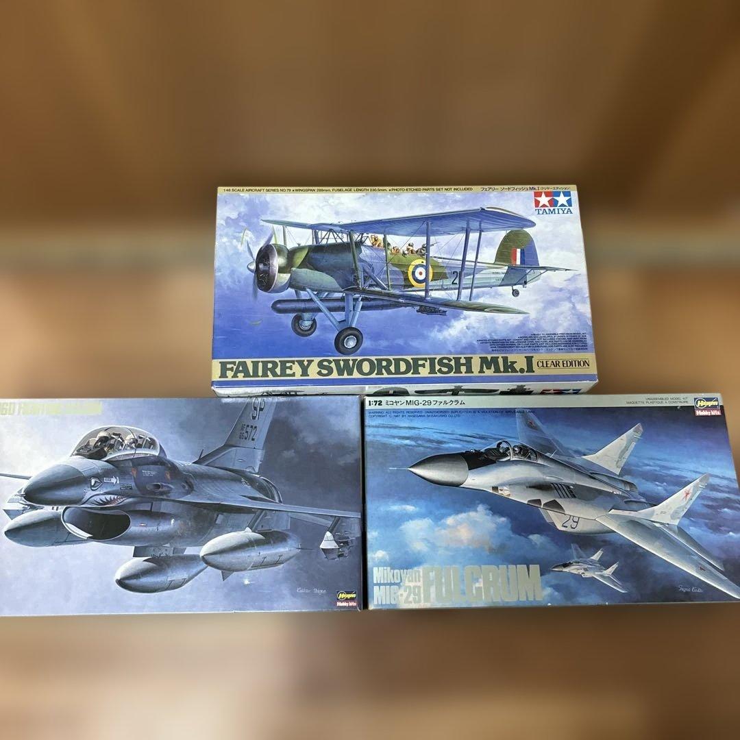 Tamiya Fairey Swordfish Mk.I 1/48 3個