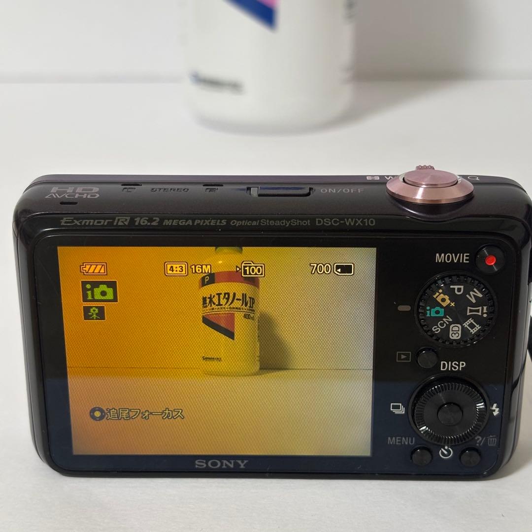 SONY サイバーショット DSC-WX10 パープル
