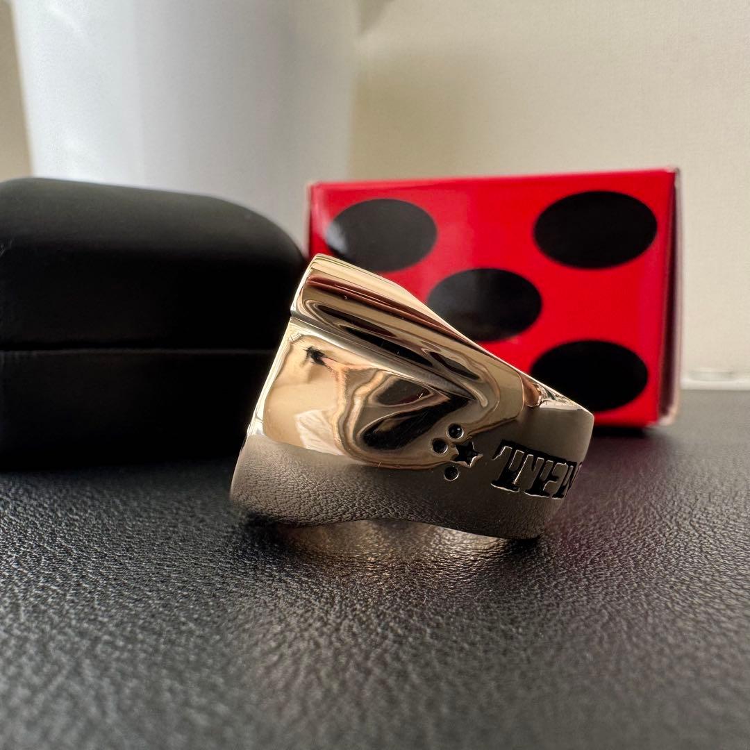 「超美品」TENDERLOIN テンダーロイン ホースシューリング 13号ダイヤ