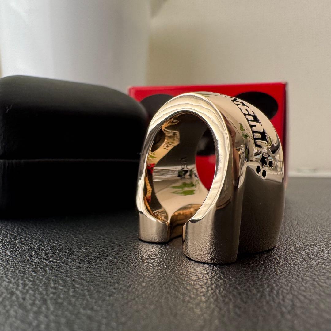 「超美品」TENDERLOIN テンダーロイン ホースシューリング 13号ダイヤ