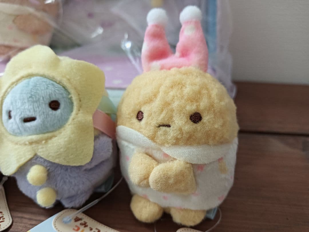 新品☆すみっコぐらし おとまり会 てのりぬいぐるみ＆すみっコベッドセット