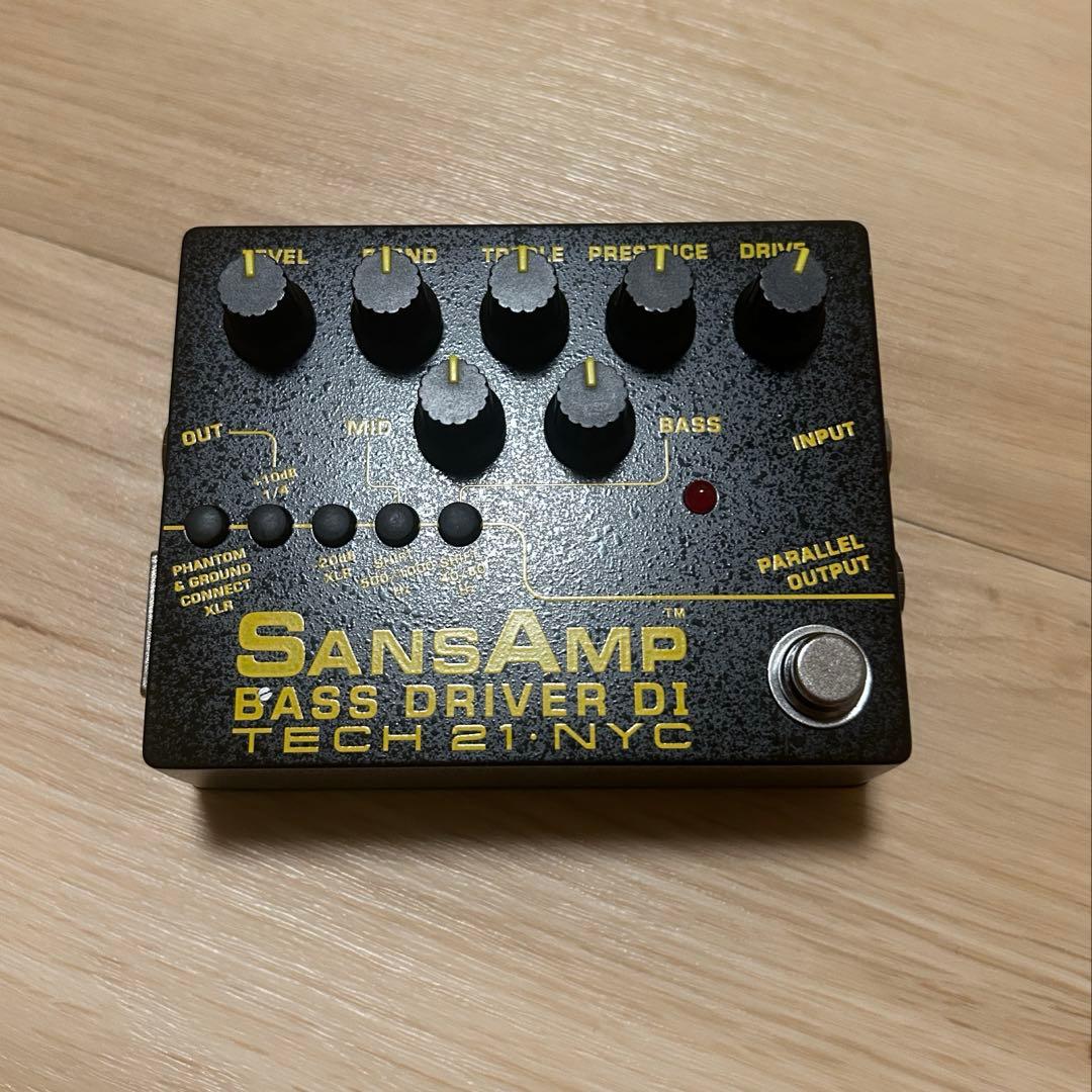 Tech21 SansAmp Bass D DI V2 サンズアンプ
